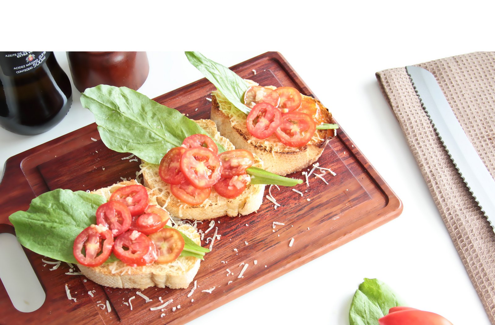 bruschetas de tomates