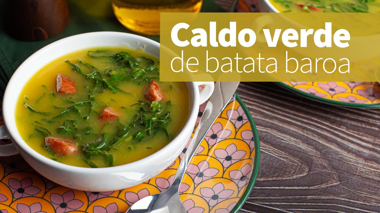 MELHOR Caldo verde que você já comeu! SUPER FÁCIL DE FAZER