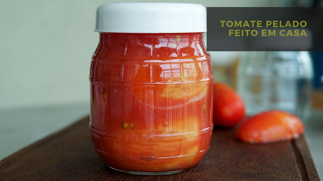 FAÇA EM CASA: TOMATE PELADO