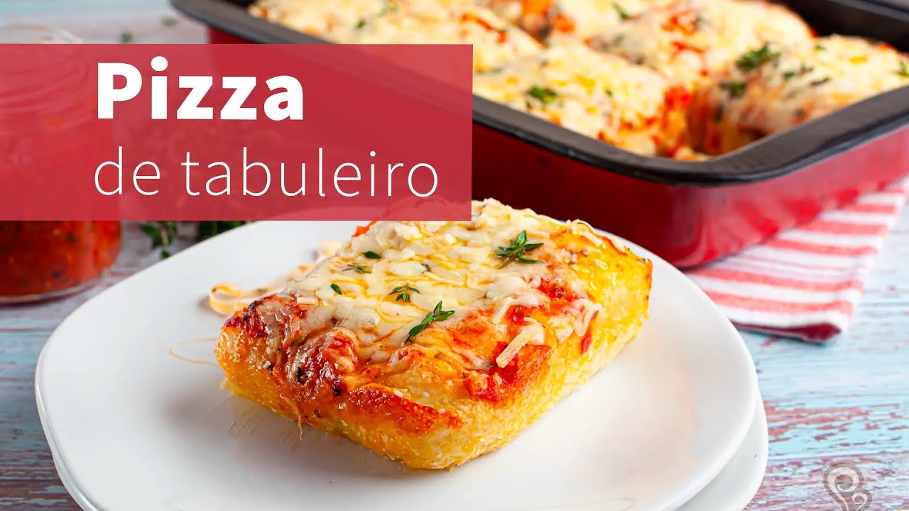 Pizza fofinha (tipo PIZZA HUT) super FÁCIL DE FAZER!