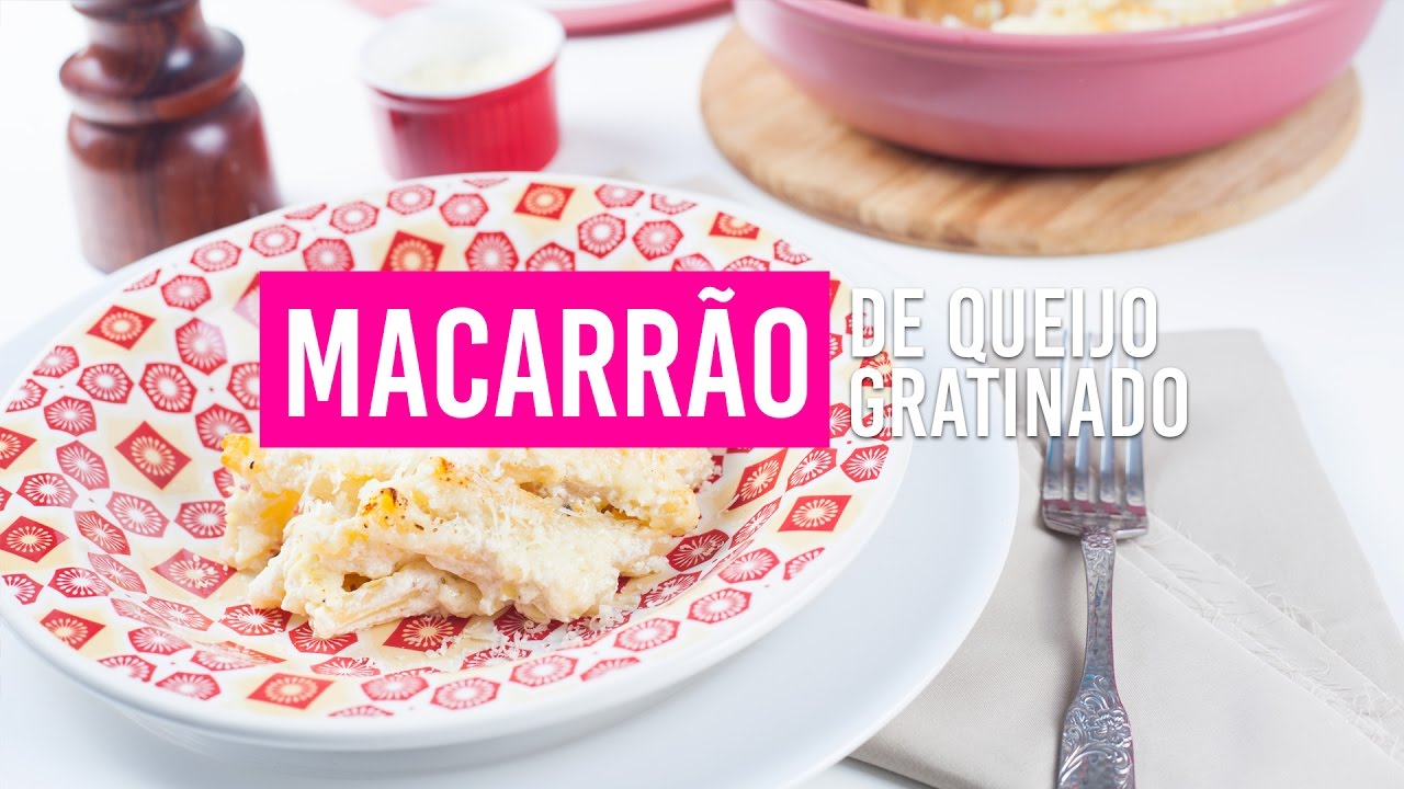 Macarrão Gratinado | Rapidinha na cozinha | naminhapanela