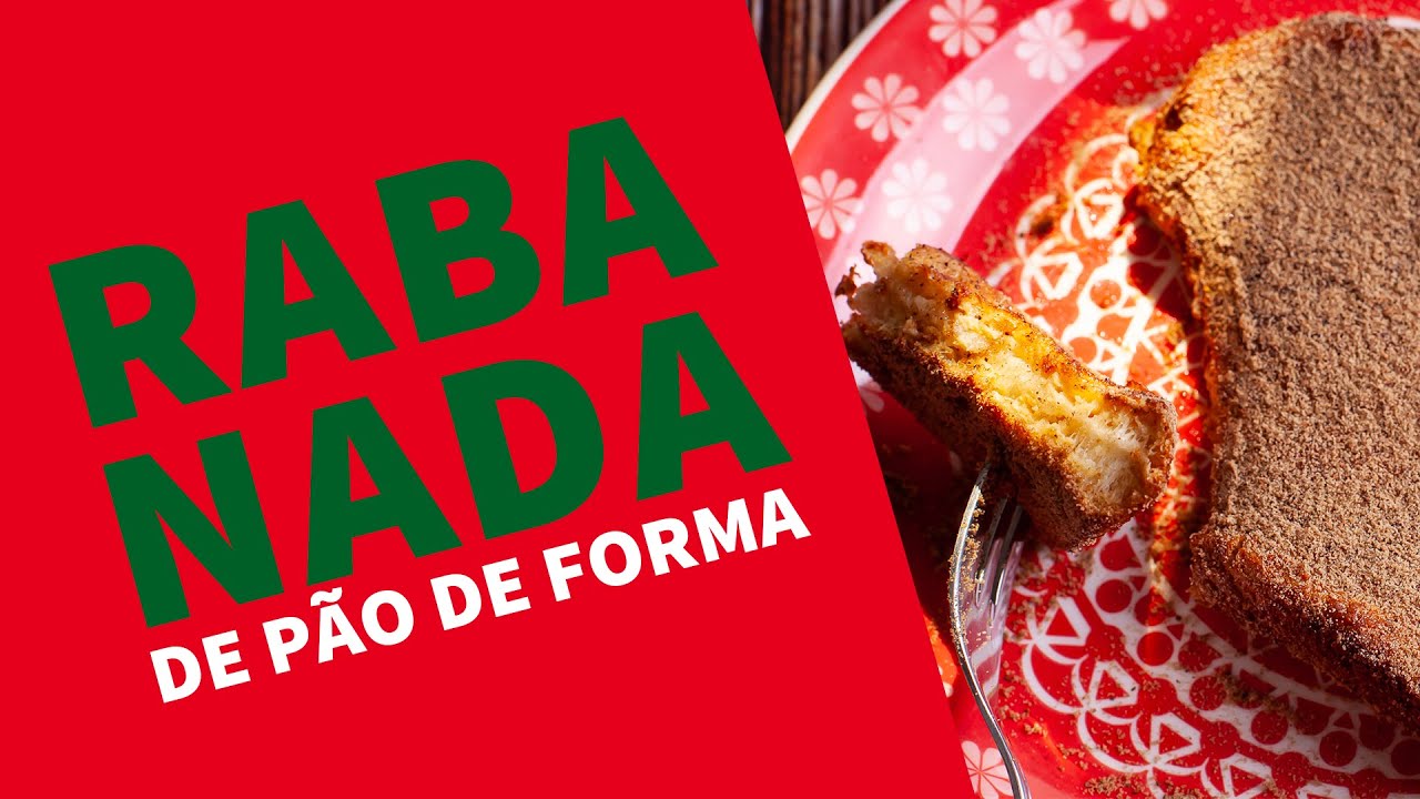 Rabanada de pão de forma - MUITO FÁCIL DE FAZER!