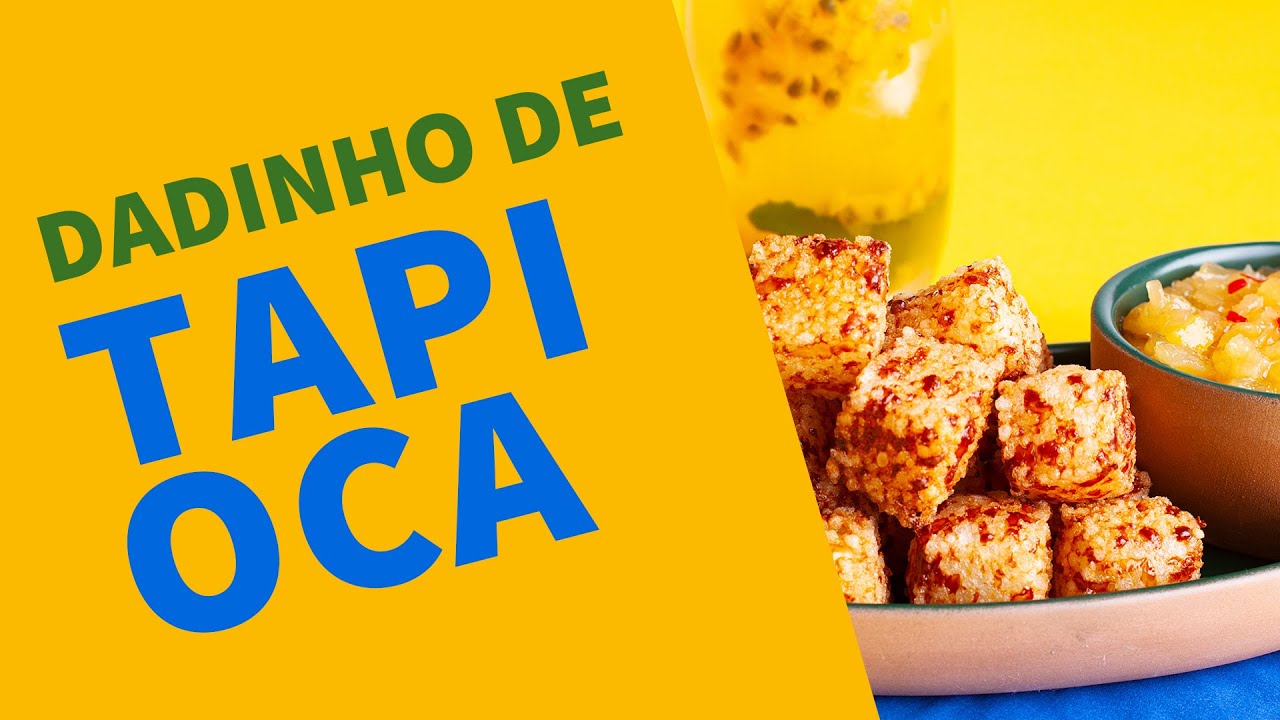 A MELHOR receita de Dadinho de Tapioca - Você precisa testar!