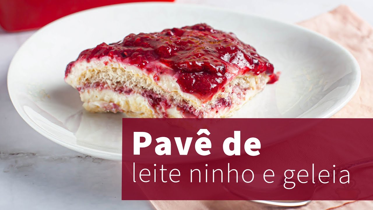 Pavê de leite ninho - MUITO FÁCIL DE FAZER  e delicioso!
