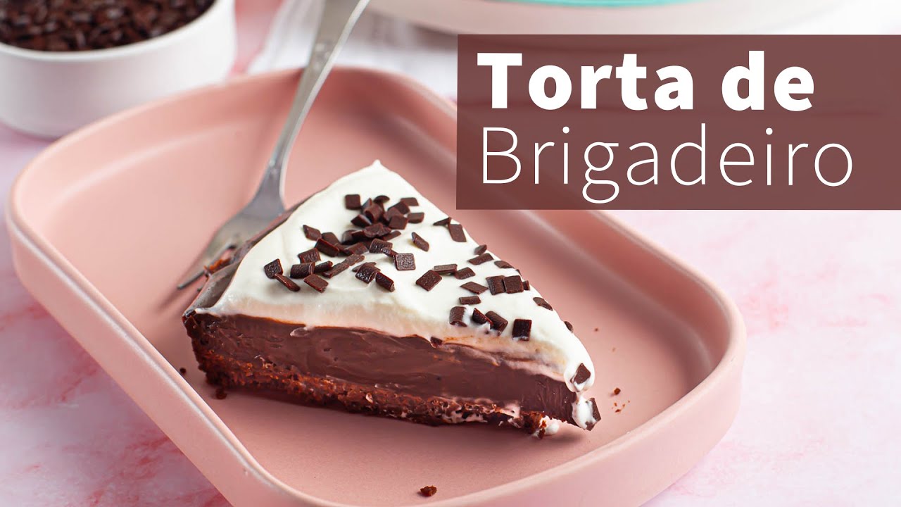 a MELHOR torta de brigadeiro que você já testou! MUITO GOSTOSA E FÁCIL DE FAZER!