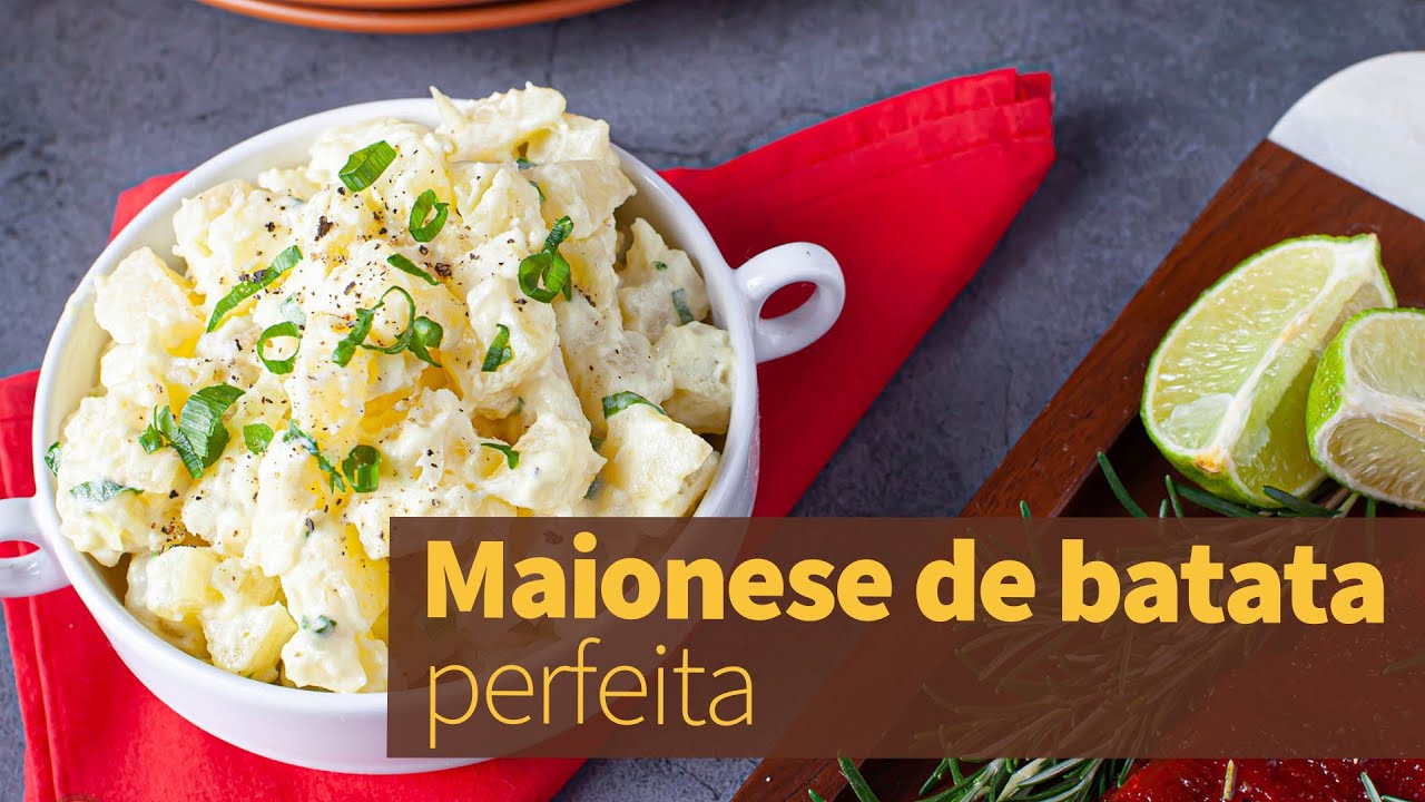 a MELHOR maionese de batata que você já comeu!