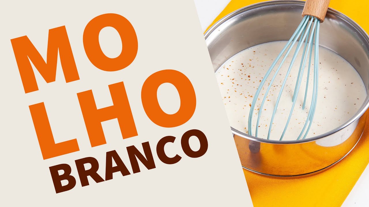 Como fazer MOLHO BRANCO - receita super fácil