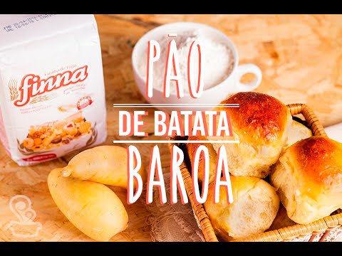 Pão de Batata Baroa - Finna