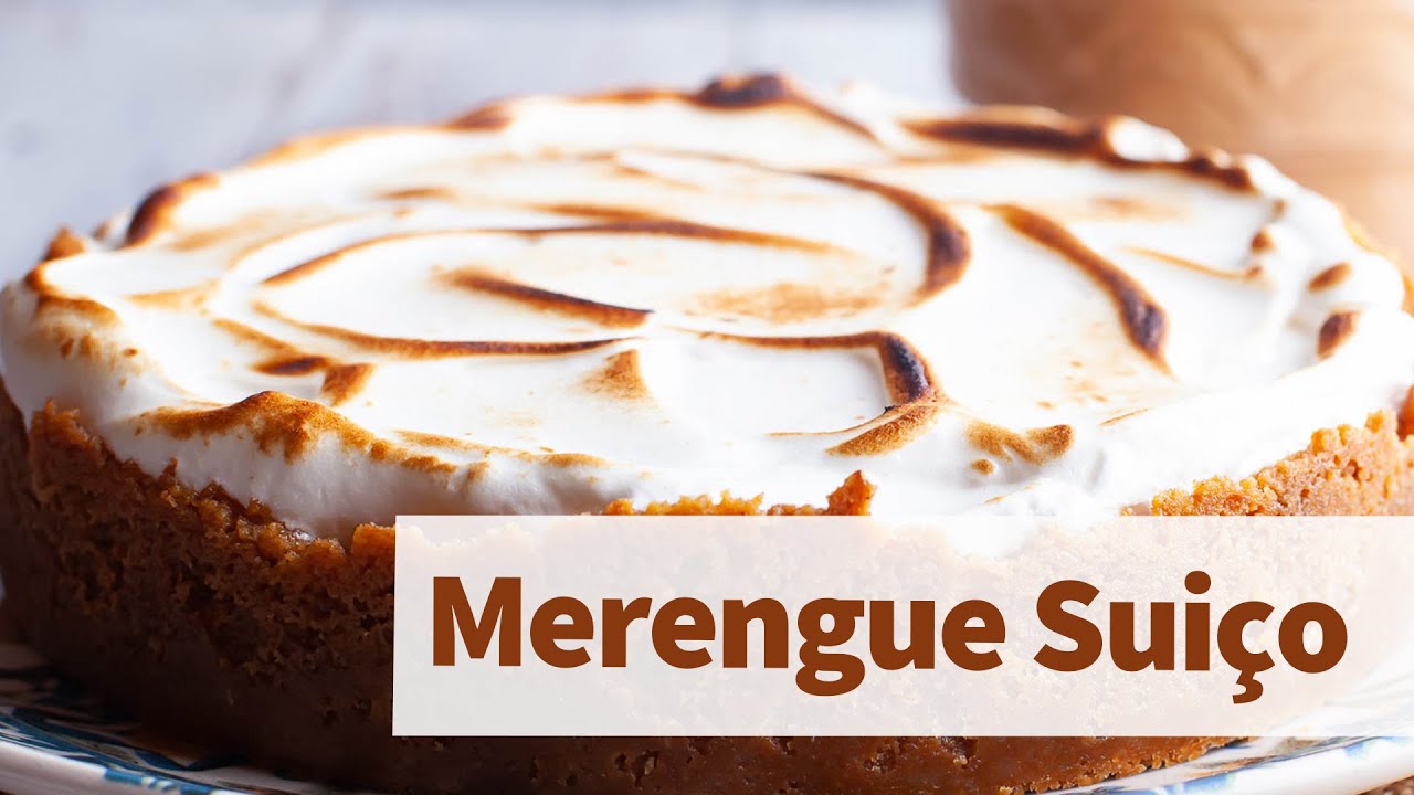 Aprenda como fazer Merengue Suíço - receita muito fácil