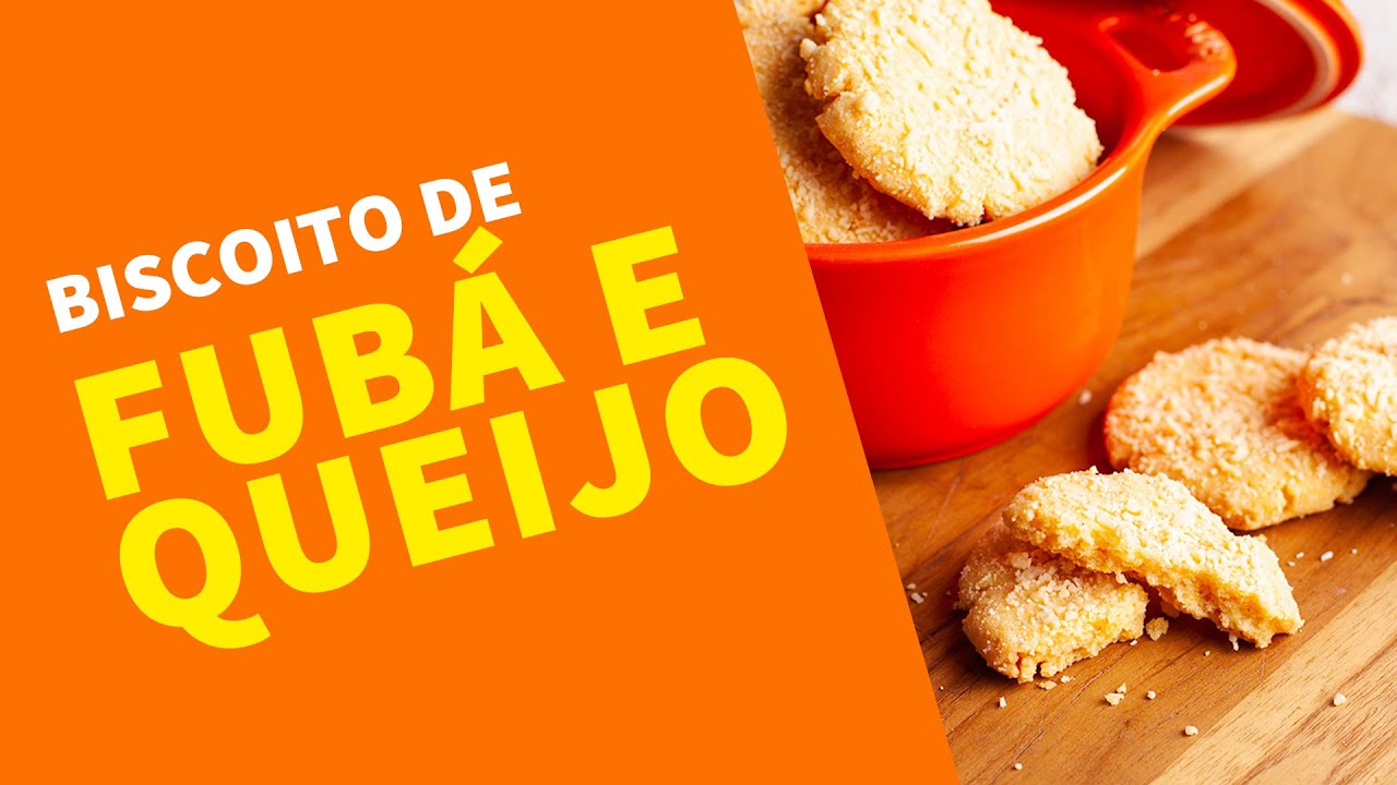 BISCOITO DE FUBÁ E QUEIJO - SEM GLÚTEN E MUITO FÁCIL DE FAZER