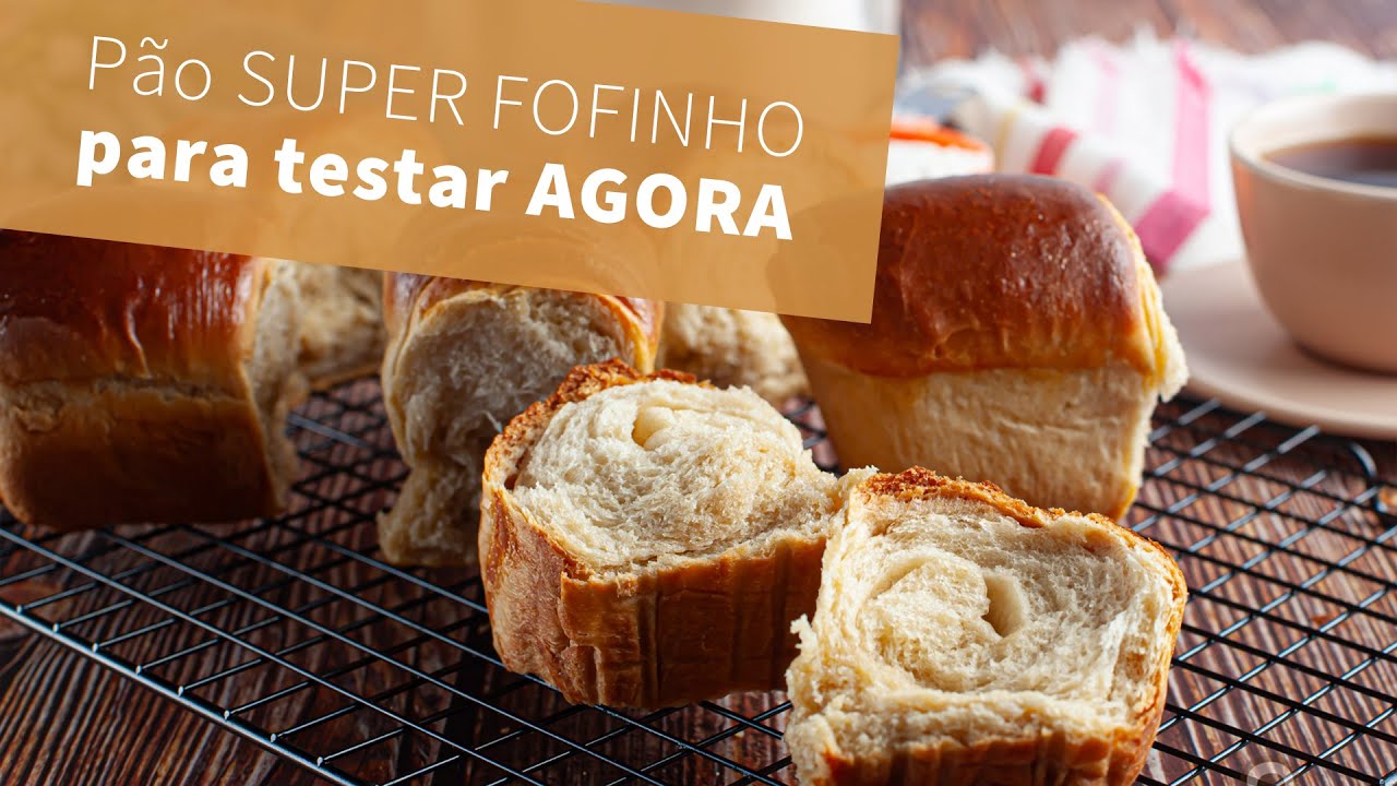 Pão de leite - SUPER FOFINHO E DELICIOSO - fácil de fazer