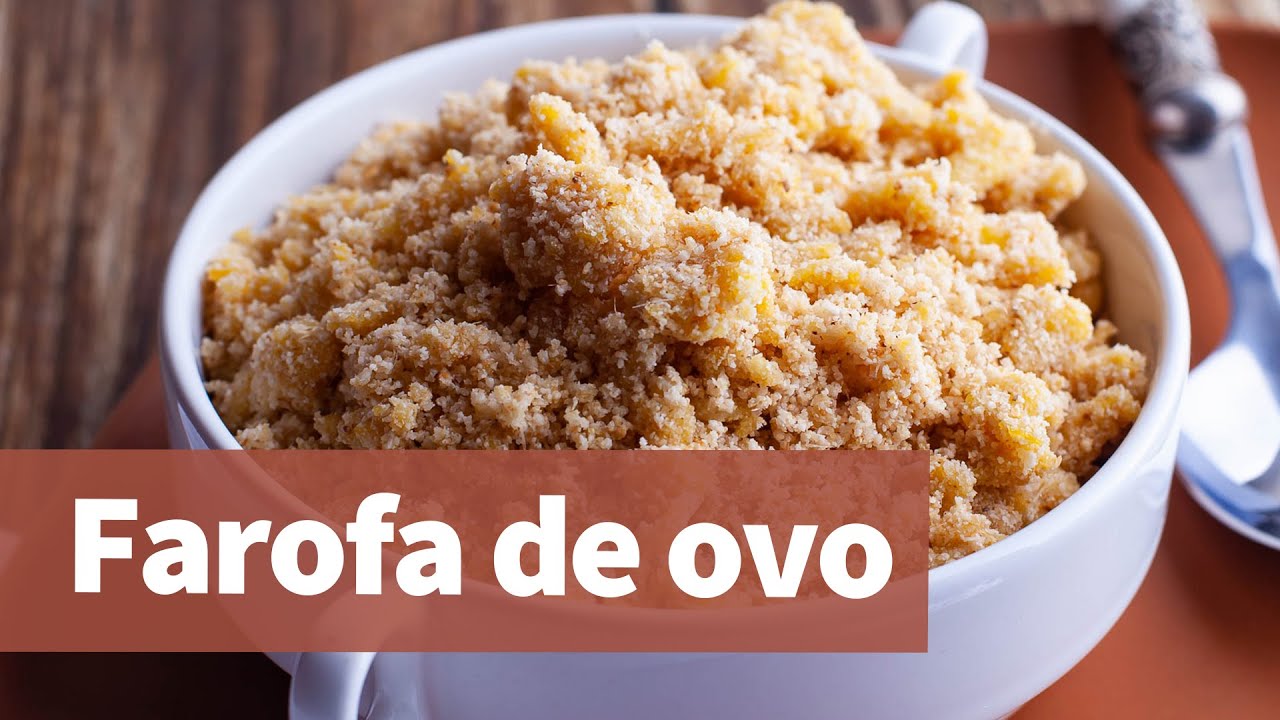A melhor farofa de ovos que você já provou! Veja o passo a passo para preparar essa delícia!