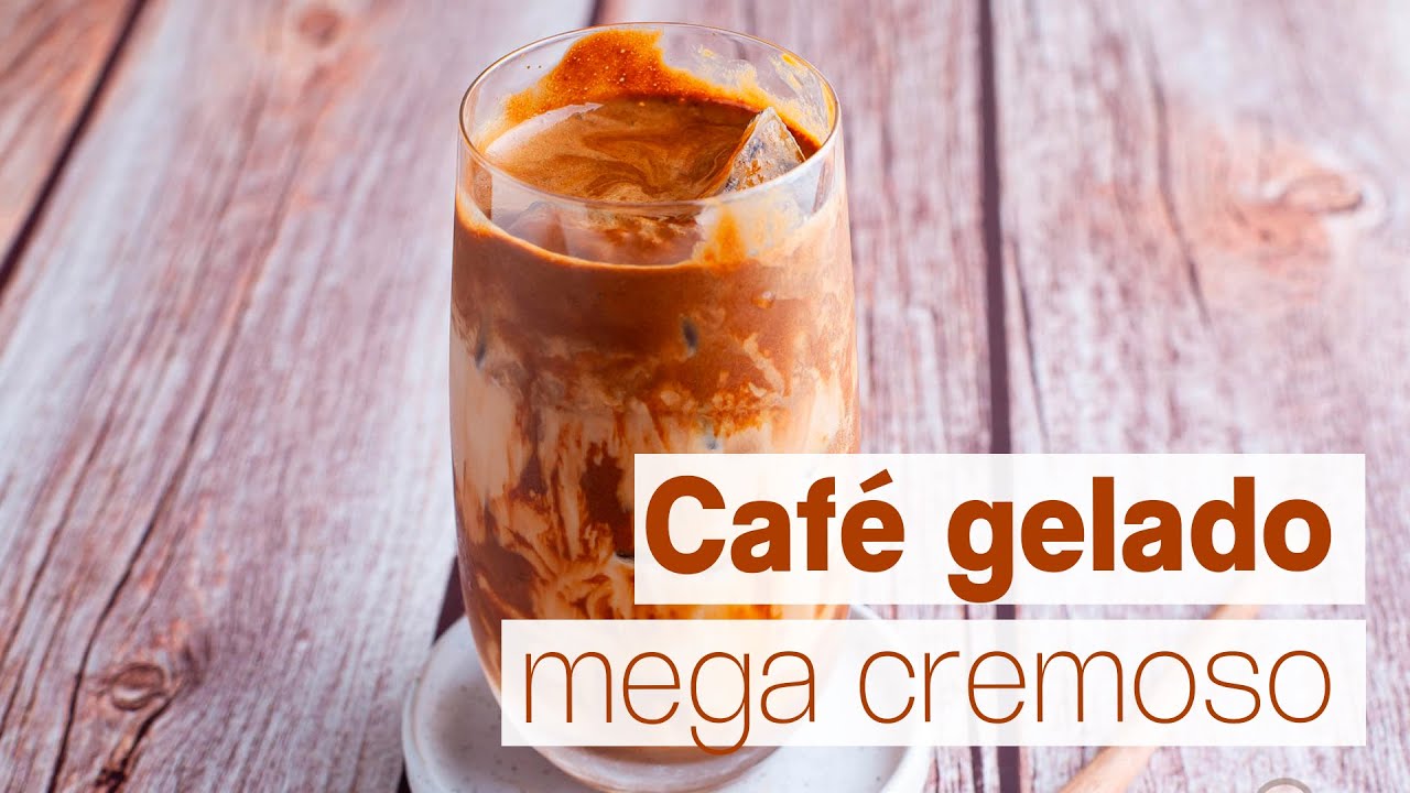 Como fazer café gelado com doce de leite - MUITO FÁCIL