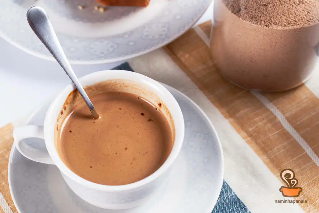 Capuccino caseiro - naminhapanela.com