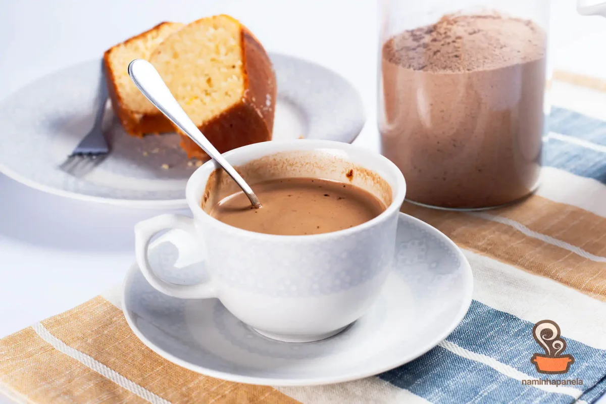 Capuccino caseiro - naminhapanela.com