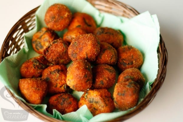 bolinhos vegetarianos