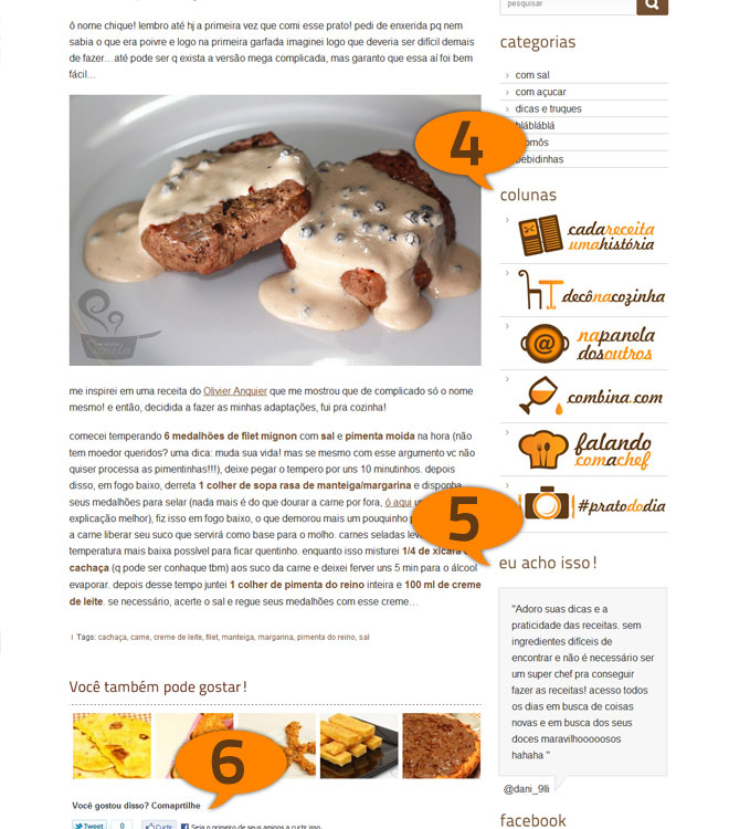 as novidades – um novo site