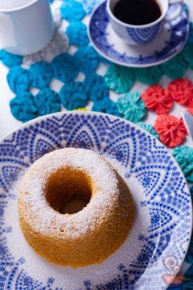 Bolo de fubá sem leite perfeito para pessoas com intolerância a lactose!