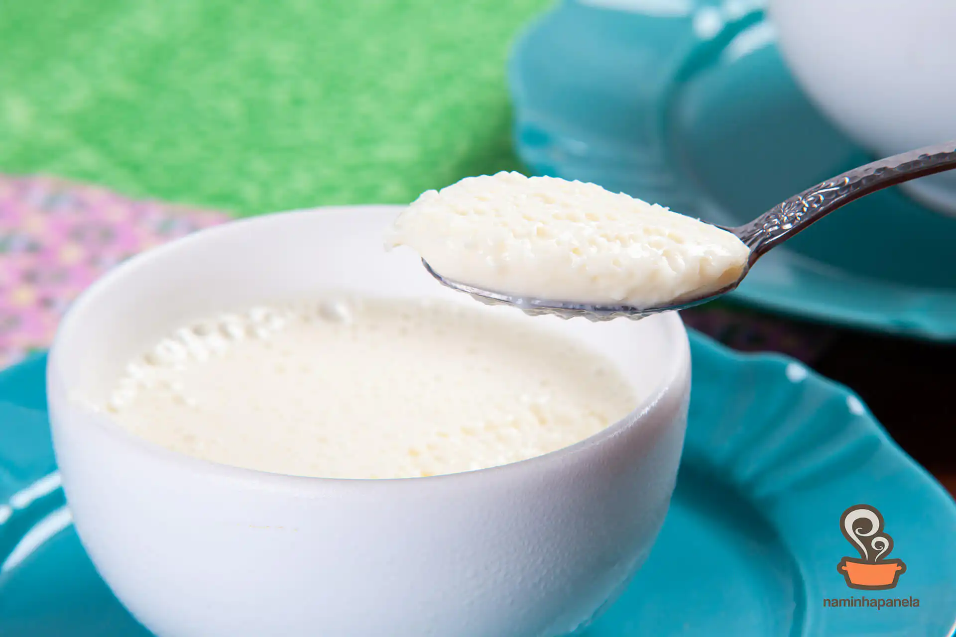 Mousse cremoso de coco