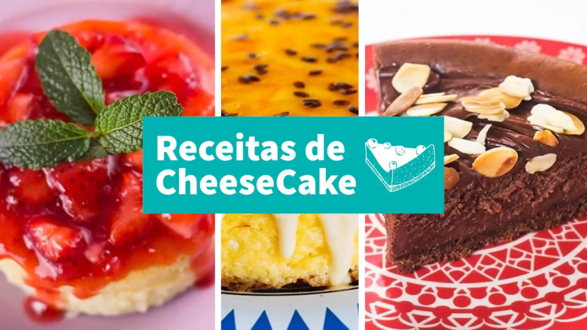 RECEITAS DE CHEESECAKE