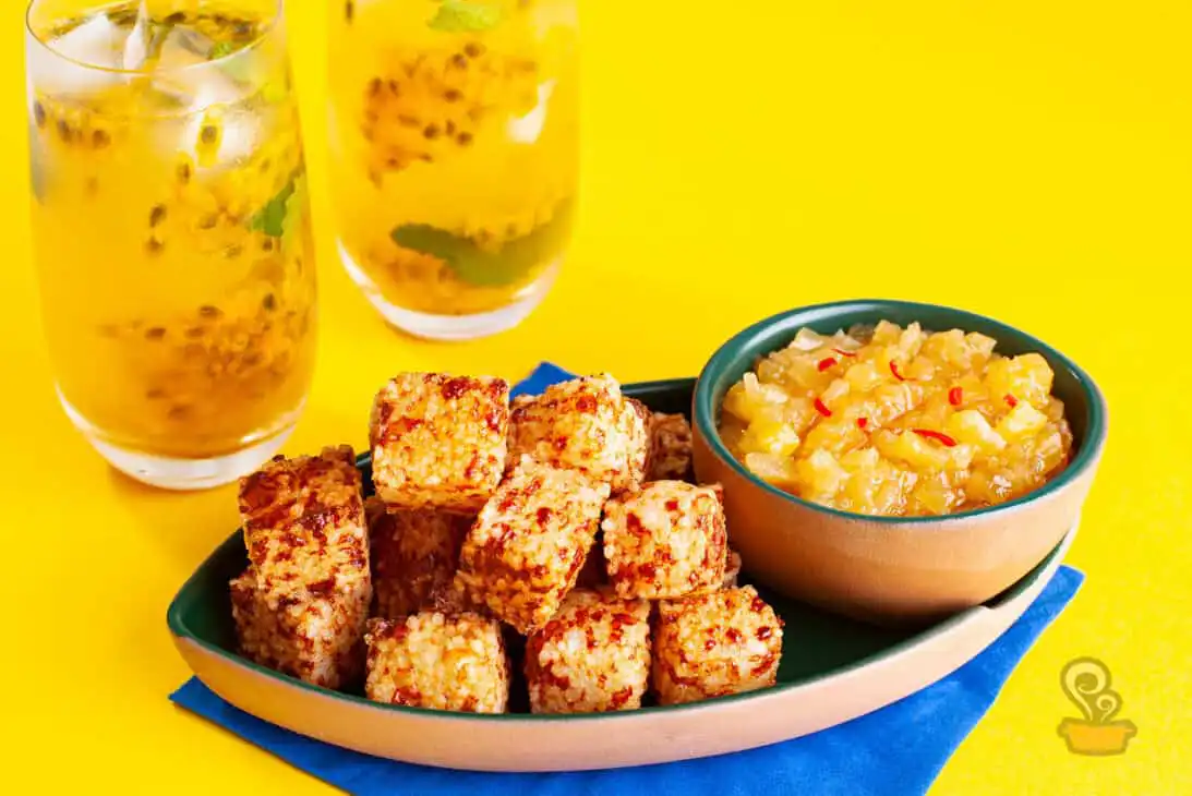 Dadinho de tapioca na airfryer