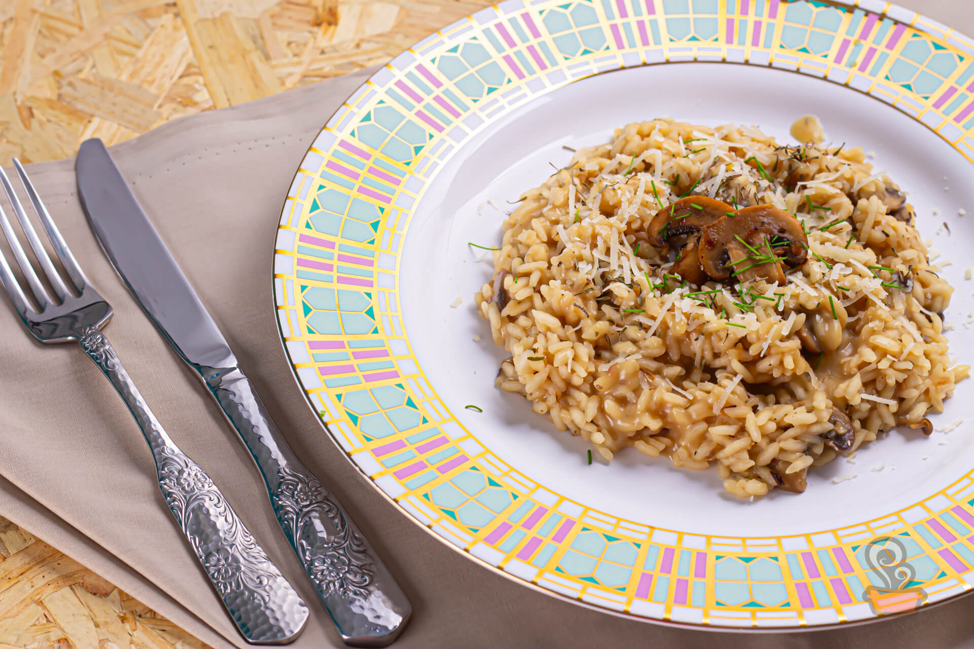 Risotto de Shitake, Shimeji e Paris Receita por Joao - Cookpad