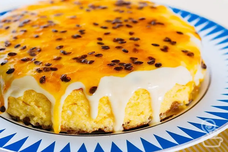 Cheesecake de maracujá