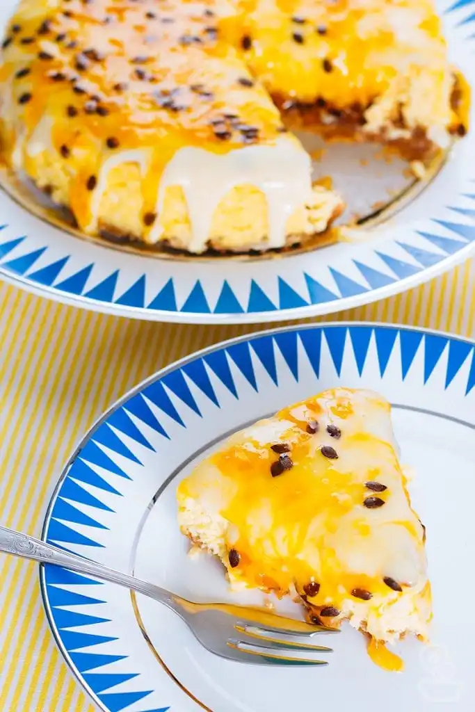 Cheesecake de maracujá