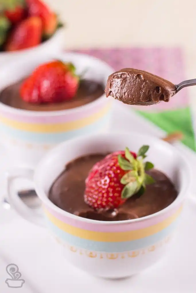 Mousse de nutella creme de avelã Mousse de nutella creme de avelã