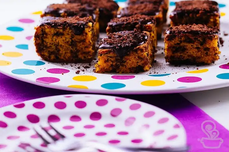 bolo de cenoura fofinho