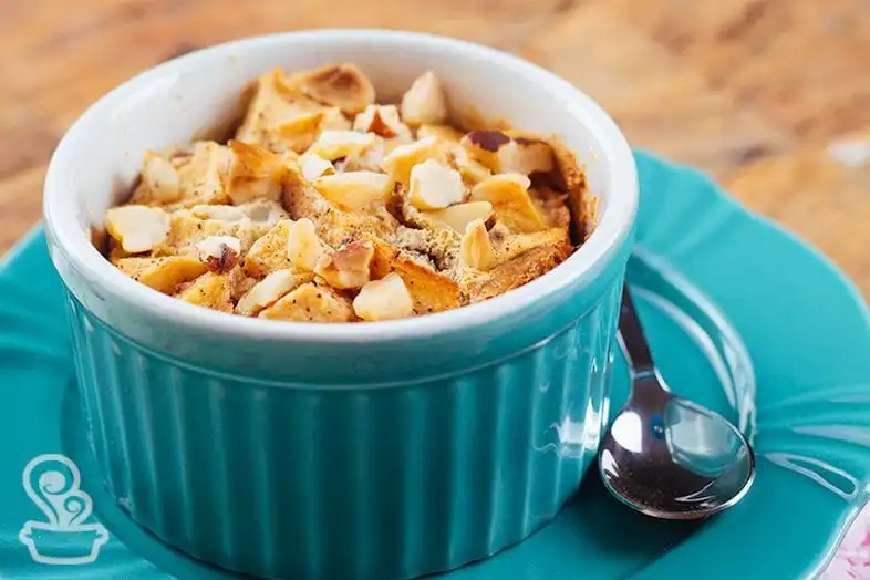 Torta de maçã com canela