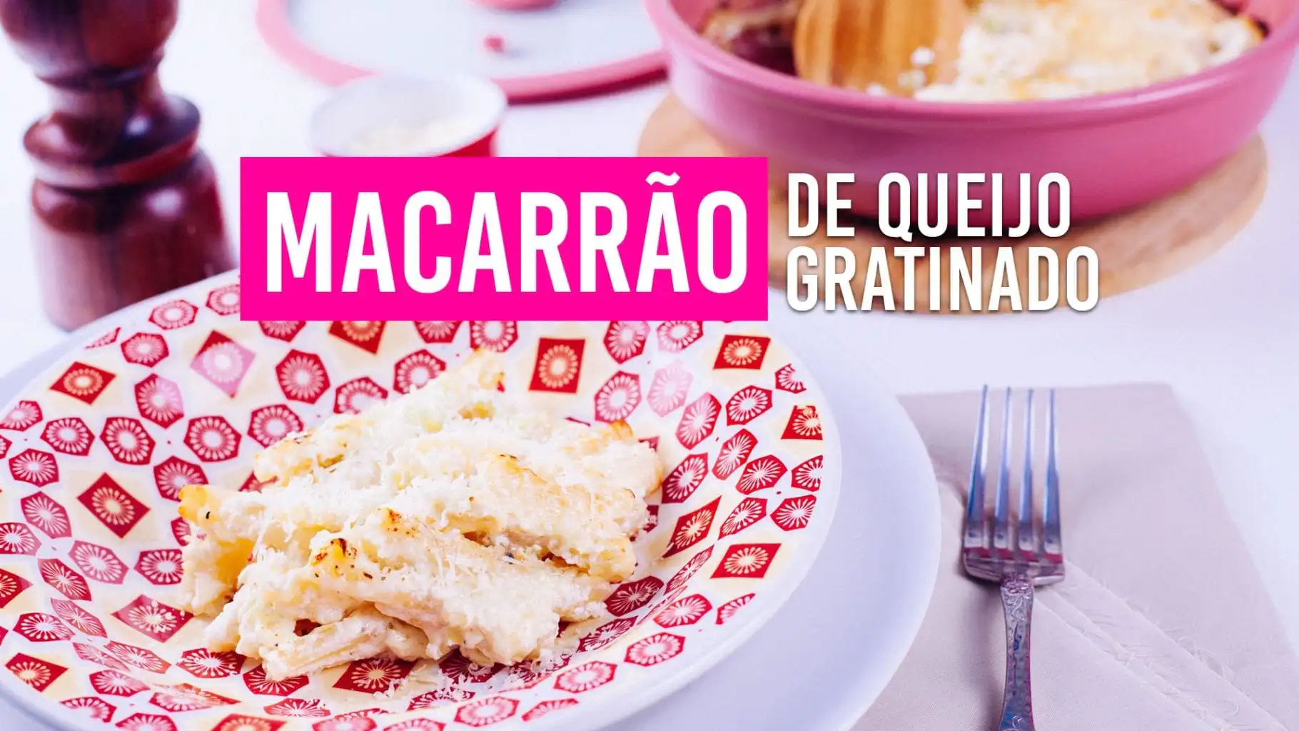 Macarrão gratinado