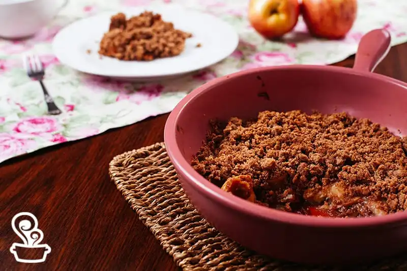 Crumble de maçã