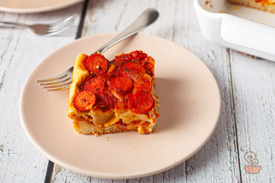 Torta de cachorro quente