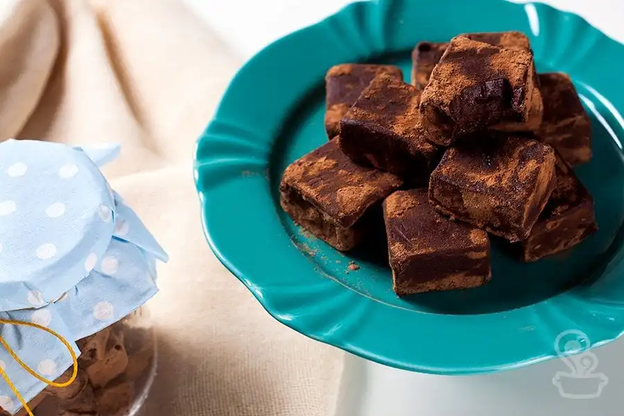 Fudge cremoso de nutella