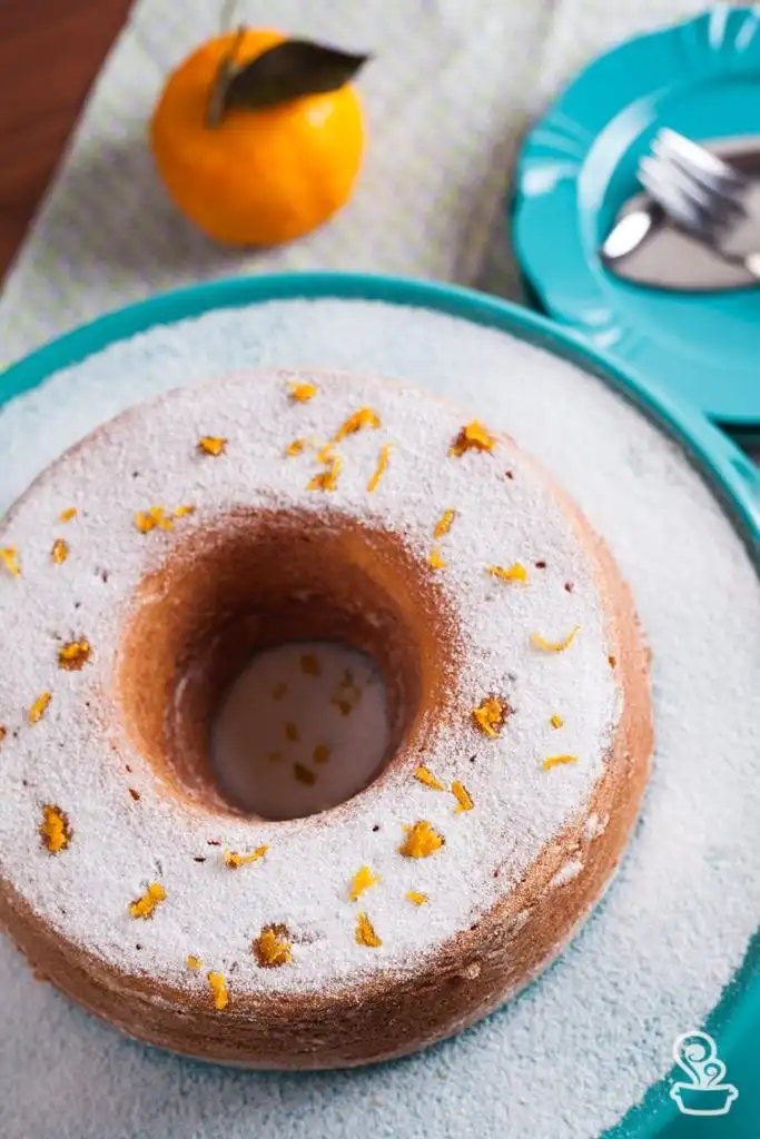 Bolo de tangerina de liquidificador