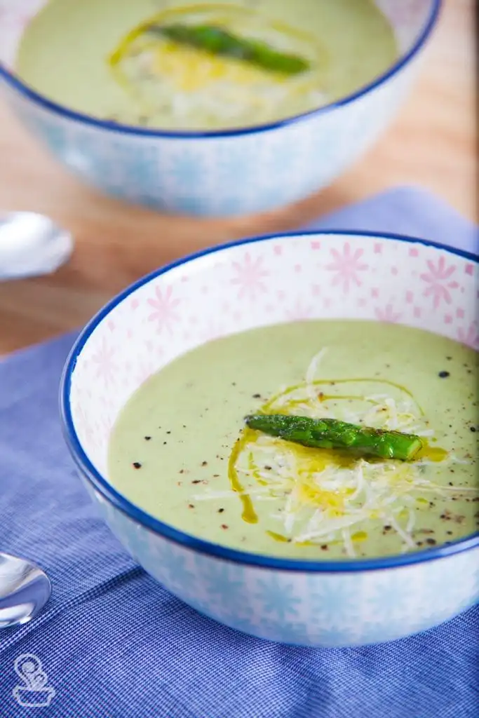 Sopa de aspargos Sopa de aspargos
