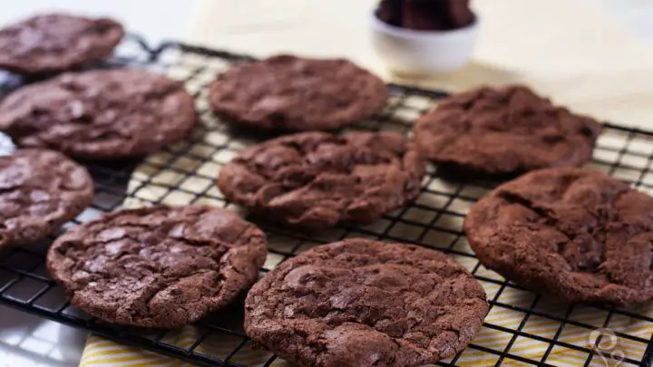 Cookies de chocolate sem farinha