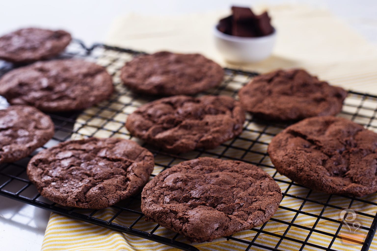 Cookies de chocolate sem farinha