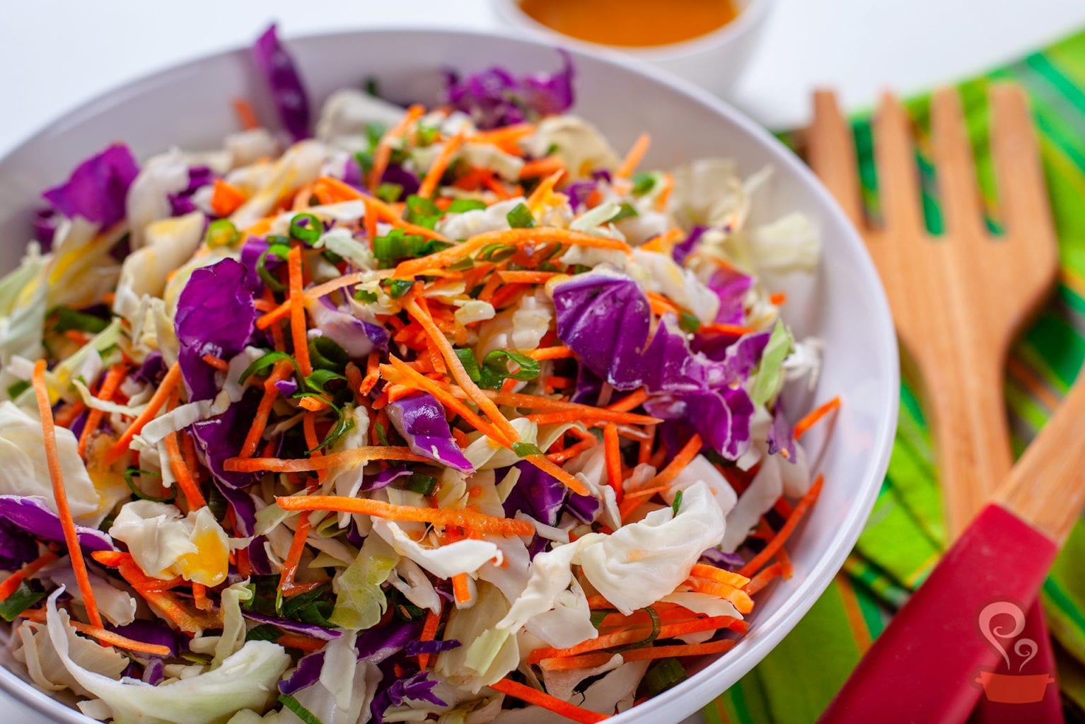 Coleslaw Com Molho Cítrico | Salada Deliciosa Para O Dia A Dia