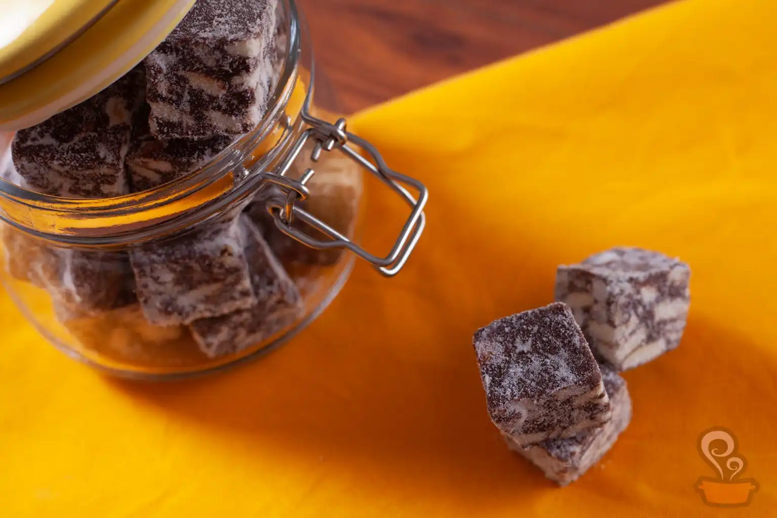 Palha italiana caramelada