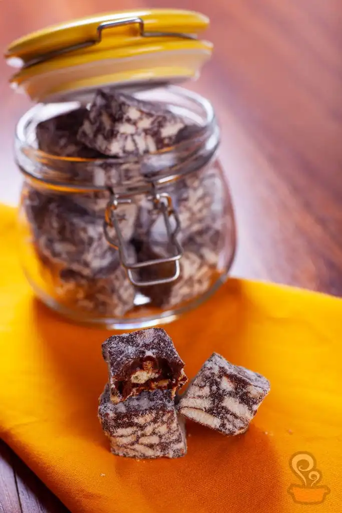 Palha italiana caramelada