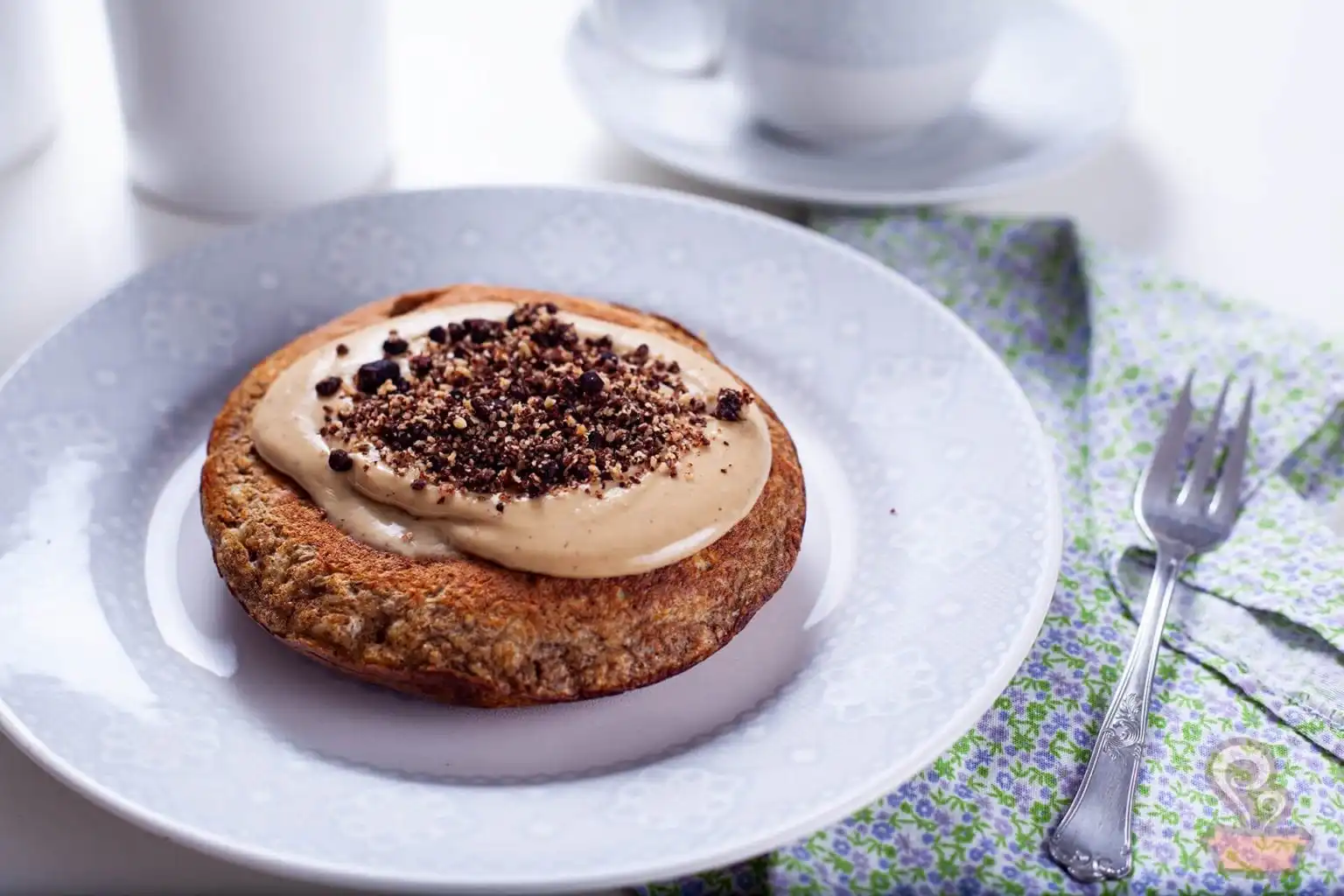 Panqueca saudável de canela