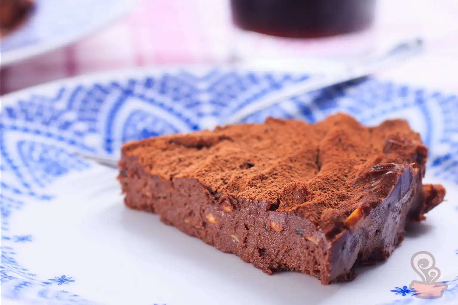 Torta ganache com nuts