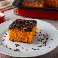 Bolo de cenoura perfeito