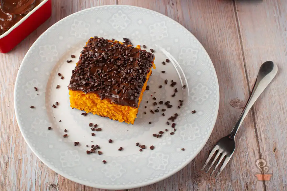Bolo de Cenoura Fofinho