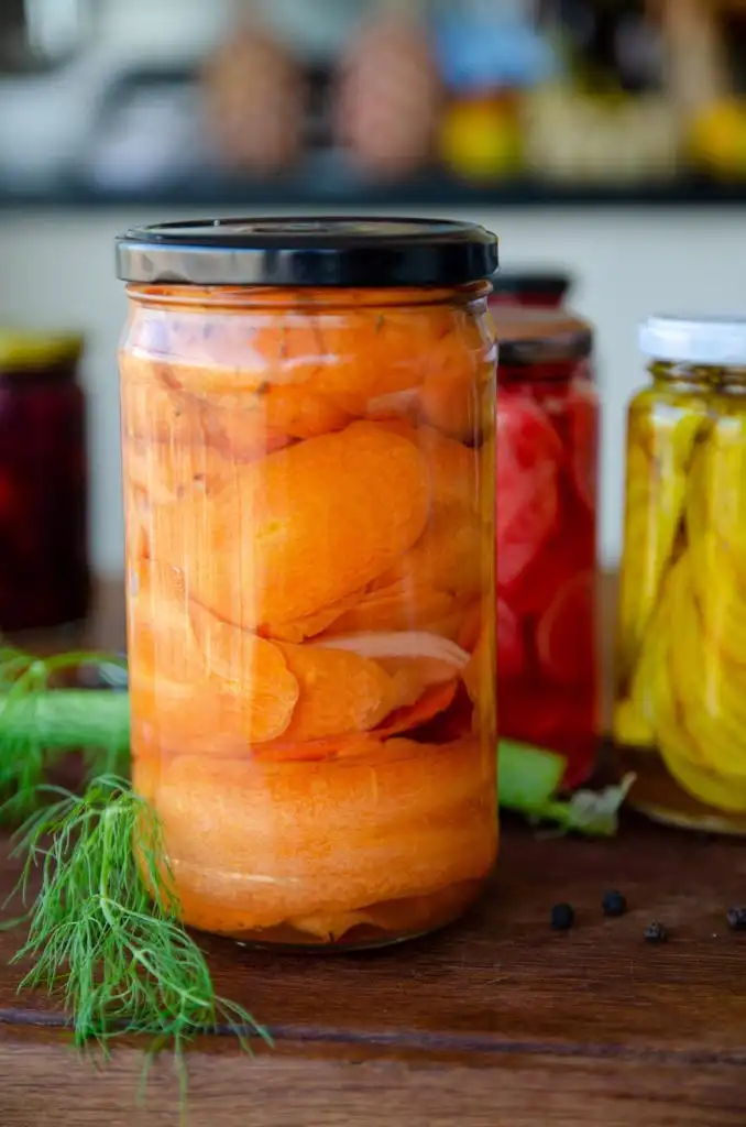 Picles de cenoura