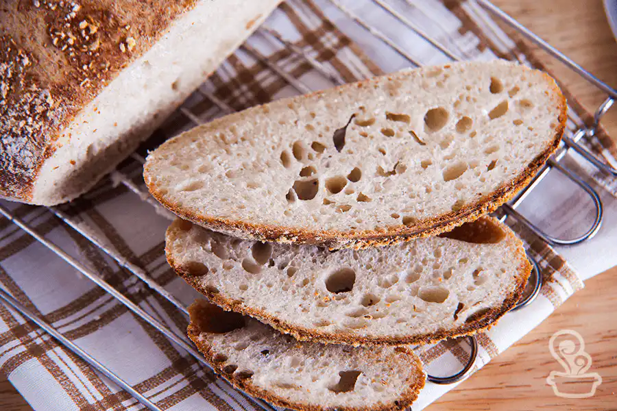 pão longa fermentação