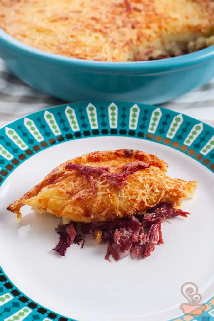 Escondidinho de batata doce