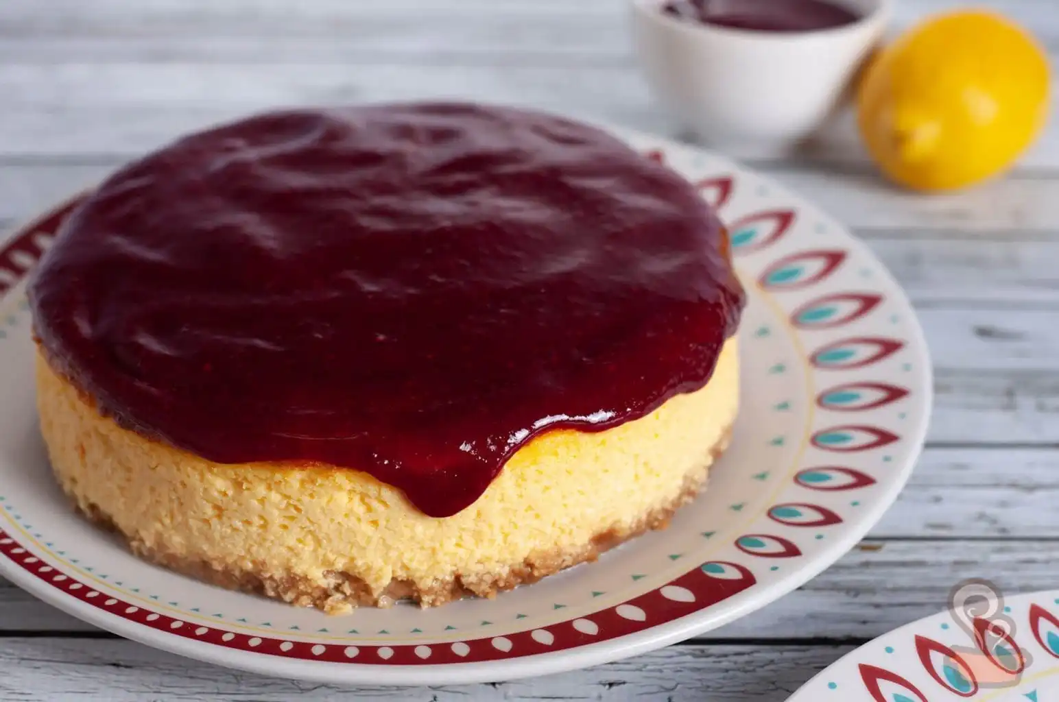 Cheesecake limão siciliano